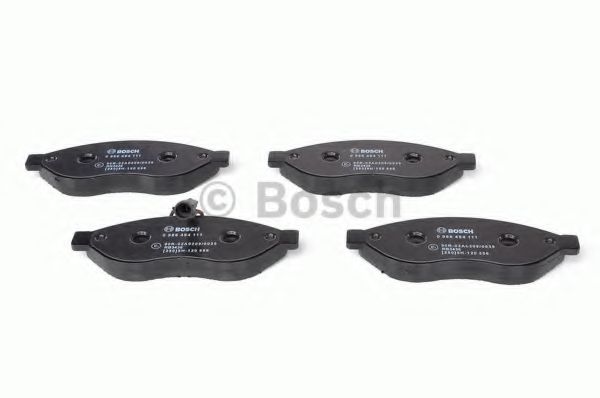 BOSCH - 0 986 494 111 - Комплект тормозных колодок, дисковый тормоз (Тормозная система)