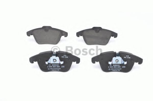 BOSCH - 0 986 494 209 - Комплект тормозных колодок, дисковый тормоз (Тормозная система)