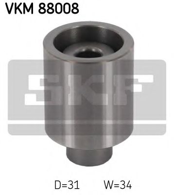 SKF - VKM 88008 - Паразитный / Ведущий ролик, зубчатый ремень (Ременный привод)