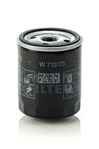 MANN-FILTER - W 712/73 - Масляный фильтр (Смазывание)