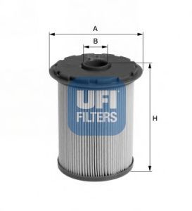 UFI - 26.696.00 - Топливный фильтр (Система подачи топлива)