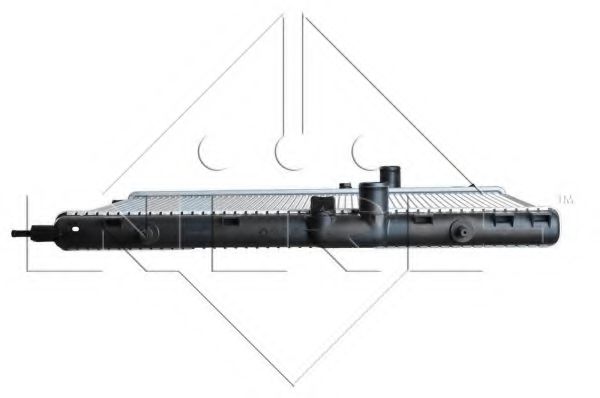 NRF - 50440 - Радиатор, охлаждение двигателя (Охлаждение)