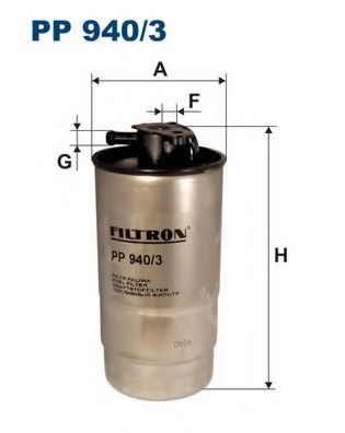 FILTRON - PP940/3 - Топливный фильтр (Система подачи топлива)