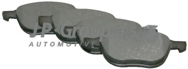 JP GROUP - 1563600110 - Комплект тормозных колодок, дисковый тормоз (Тормозная система)