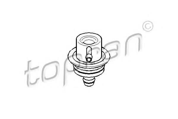 TOPRAN - 112 125 - Регулятор давления подачи топлива (Система подачи топлива)