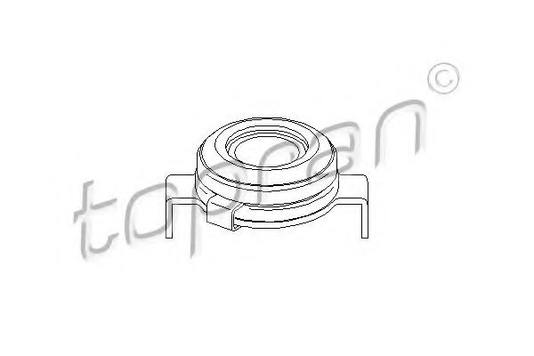 TOPRAN - 112 237 - Выжимной подшипник (Система сцепления)