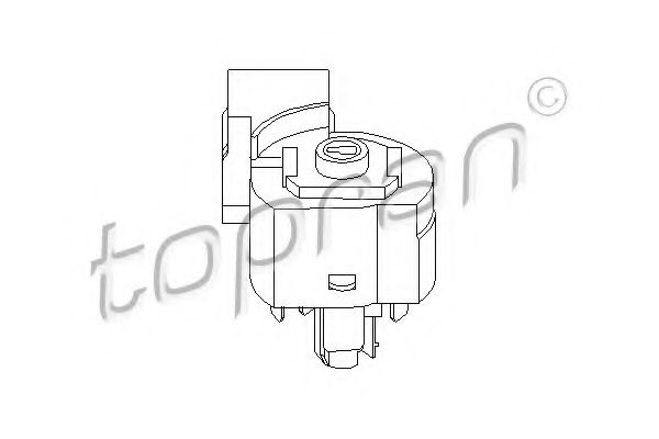 TOPRAN - 201 799 - Переключатель зажигания (Система стартера)