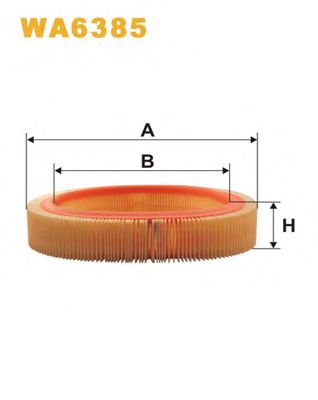 WIX FILTERS - WA6385 - Воздушный фильтр (Система подачи воздуха)