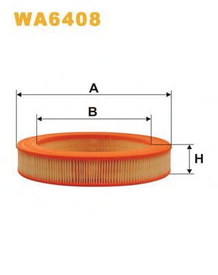 WIX FILTERS - WA6408 - Воздушный фильтр (Система подачи воздуха)