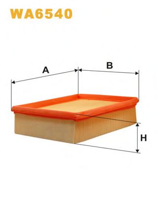 WIX FILTERS - WA6540 - Воздушный фильтр (Система подачи воздуха)