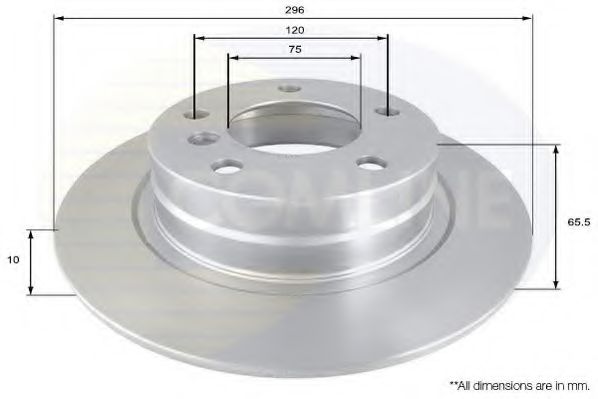 COMLINE - ADC1730 - Тормозной диск (Тормозная система)