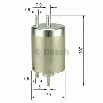 BOSCH - F 026 403 000 - Топливный фильтр (Система подачи топлива)