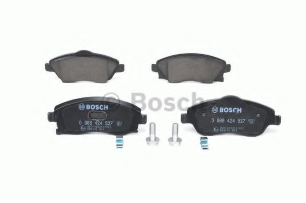 BOSCH - 0 986 424 527 - Комплект тормозных колодок, дисковый тормоз (Тормозная система)