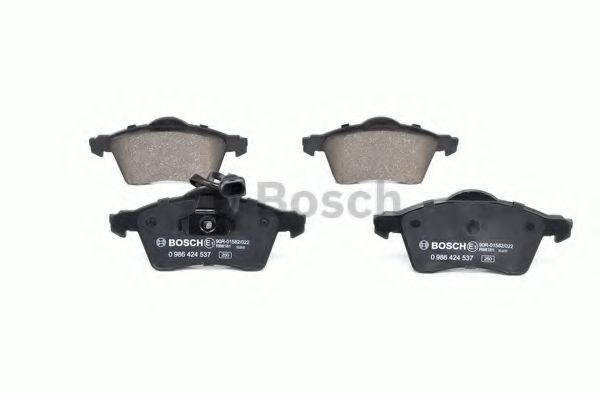 BOSCH - 0 986 424 537 - Комплект тормозных колодок, дисковый тормоз (Тормозная система)