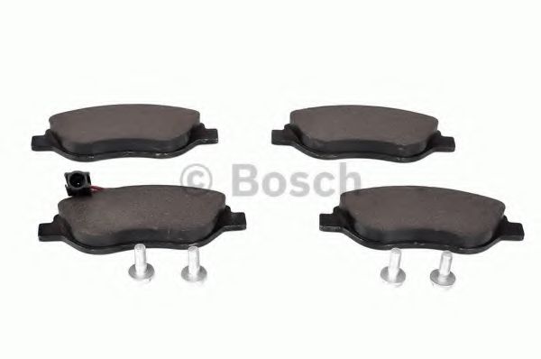 BOSCH - 0 986 424 595 - Комплект тормозных колодок, дисковый тормоз (Тормозная система)