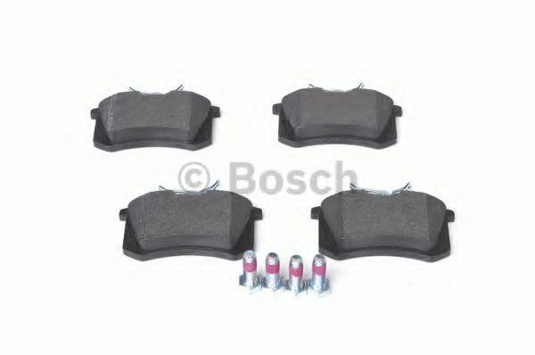 BOSCH - 0 986 424 751 - Комплект тормозных колодок, дисковый тормоз (Тормозная система)