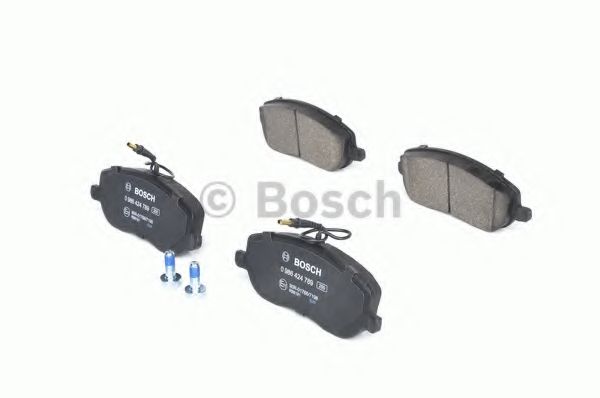 BOSCH - 0 986 424 789 - Комплект тормозных колодок, дисковый тормоз (Тормозная система)