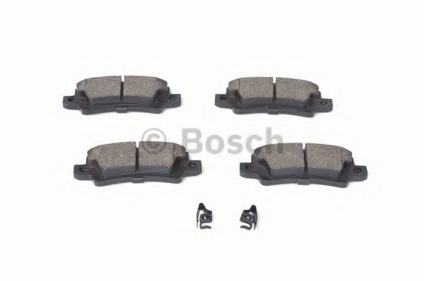 BOSCH - 0 986 424 790 - Комплект тормозных колодок, дисковый тормоз (Тормозная система)