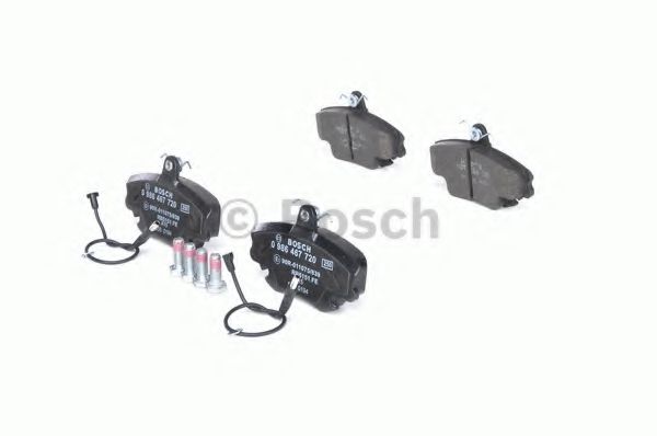 BOSCH - 0 986 467 720 - Комплект тормозных колодок, дисковый тормоз (Тормозная система)