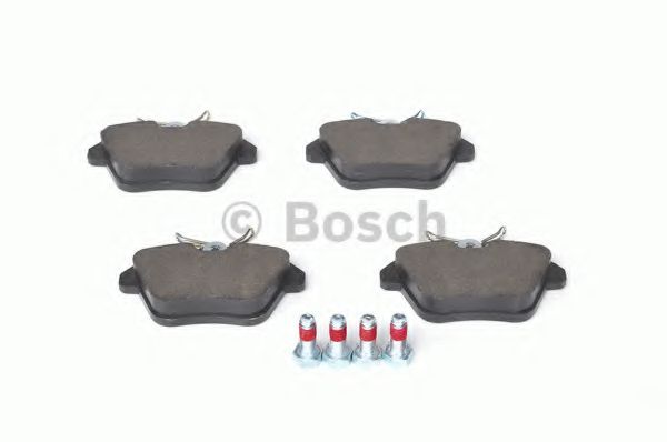 BOSCH - 0 986 494 020 - Комплект тормозных колодок, дисковый тормоз (Тормозная система)