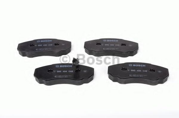 BOSCH - 0 986 494 048 - Комплект тормозных колодок, дисковый тормоз (Тормозная система)