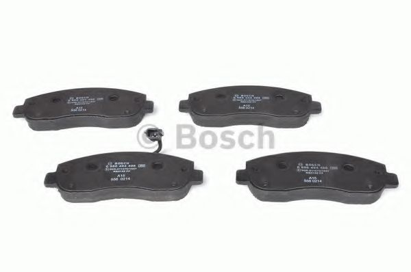 BOSCH - 0 986 494 498 - Комплект тормозных колодок, дисковый тормоз (Тормозная система)