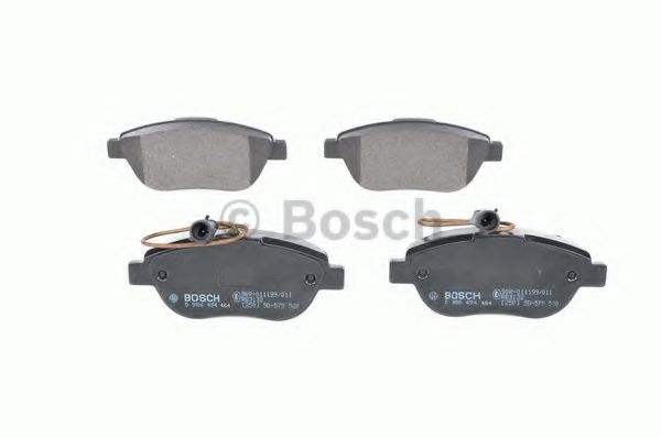 BOSCH - 0 986 494 464 - Комплект тормозных колодок, дисковый тормоз (Тормозная система)