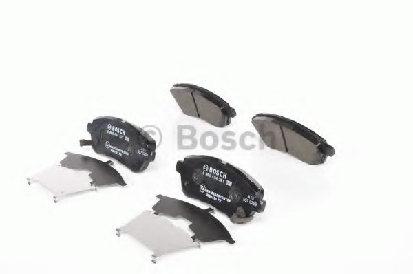 BOSCH - 0 986 494 321 - Комплект тормозных колодок, дисковый тормоз (Тормозная система)