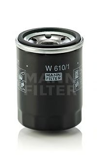 MANN-FILTER - W 610/1 - Масляный фильтр (Смазывание)