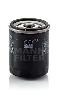 MANN-FILTER - W 712/82 - Масляный фильтр (Смазывание)