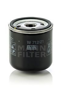 MANN-FILTER - W 712/21 - Масляный фильтр (Смазывание)