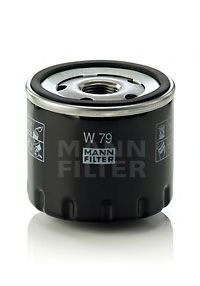 MANN-FILTER - W 79 - Масляный фильтр (Смазывание)