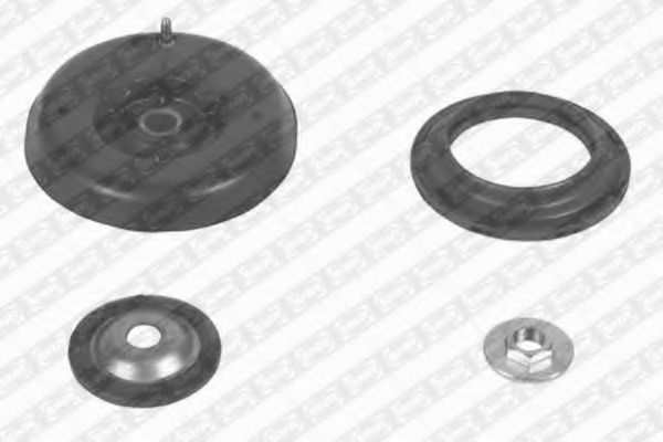 SNR - KB659.22 - Ремкомплект, опора стойки амортизатора (Подвеска колеса)