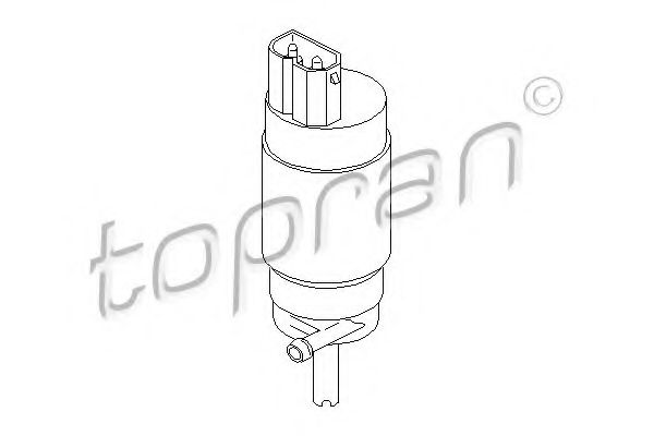 TOPRAN - 500 554 - Водяной насос, система очистки окон (Система очистки окон)