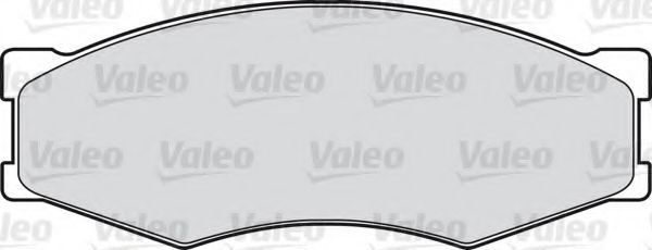 VALEO - 540460 - Комплект тормозных колодок, дисковый тормоз (Тормозная система)