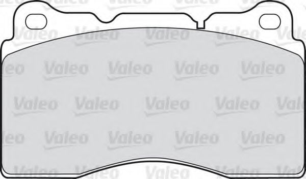 VALEO - 598919 - Комплект тормозных колодок, дисковый тормоз (Тормозная система)