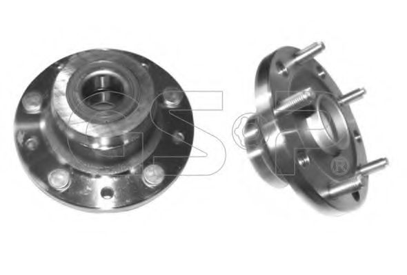 GSP - 9237010 - Комплект подшипника ступицы колеса (Подвеска колеса)