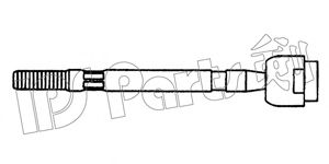 IPS PARTS - ITR-10992 - Осевой шарнир, рулевая тяга (Рулевое управление)