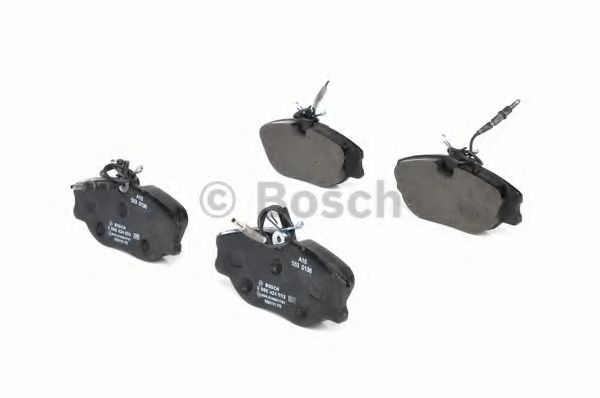 BOSCH - 0 986 424 033 - Комплект тормозных колодок, дисковый тормоз (Тормозная система)