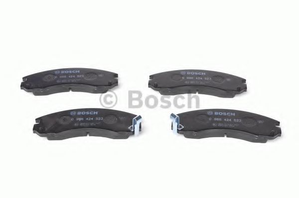 BOSCH - 0 986 424 523 - Комплект тормозных колодок, дисковый тормоз (Тормозная система)