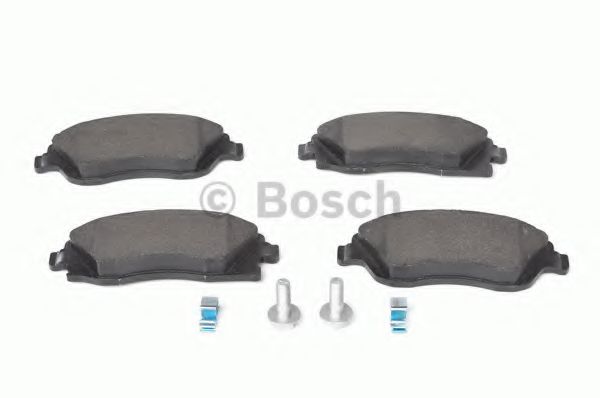 BOSCH - 0 986 424 527 - Комплект тормозных колодок, дисковый тормоз (Тормозная система)