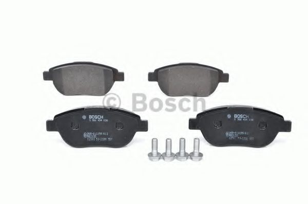 BOSCH - 0 986 494 038 - Комплект тормозных колодок, дисковый тормоз (Тормозная система)