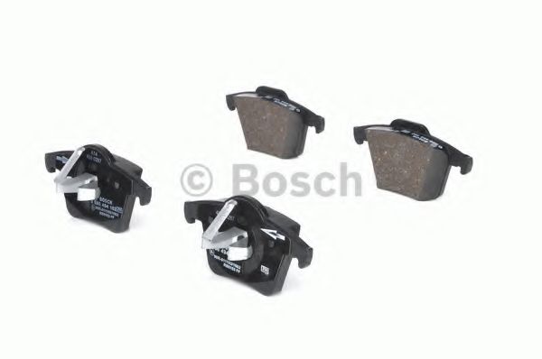 BOSCH - 0 986 494 102 - Комплект тормозных колодок, дисковый тормоз (Тормозная система)