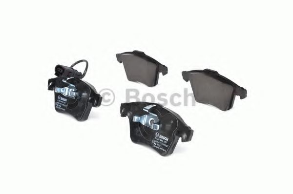 BOSCH - 0 986 494 107 - Комплект тормозных колодок, дисковый тормоз (Тормозная система)