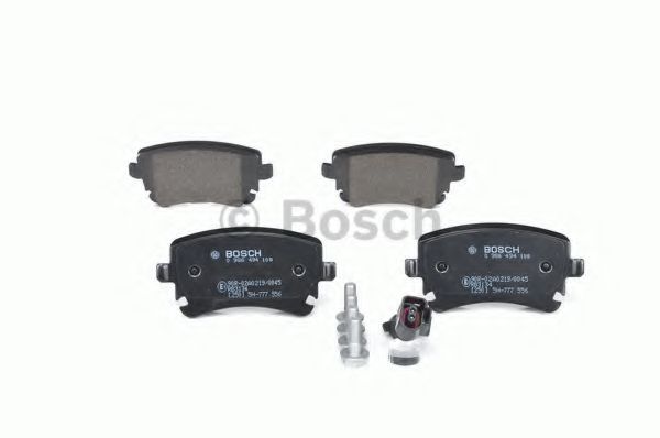 BOSCH - 0 986 494 108 - Комплект тормозных колодок, дисковый тормоз (Тормозная система)