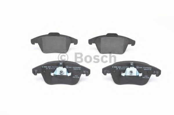 BOSCH - 0 986 494 324 - Комплект тормозных колодок, дисковый тормоз (Тормозная система)