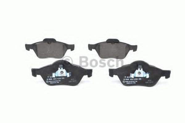 BOSCH - 0 986 494 439 - Комплект тормозных колодок, дисковый тормоз (Тормозная система)