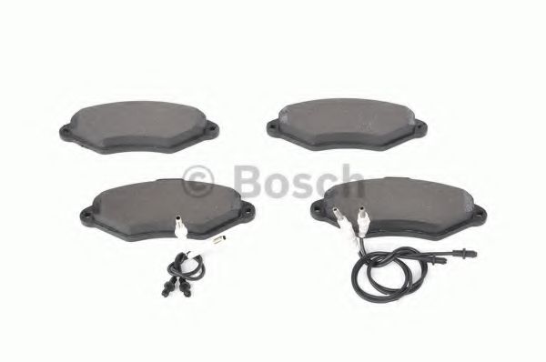 BOSCH - 0 986 461 757 - Комплект тормозных колодок, дисковый тормоз (Тормозная система)