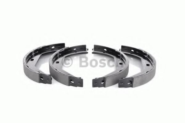 BOSCH - 0 986 487 607 - Комплект тормозных колодок, стояночная тормозная система (Тормозная система)