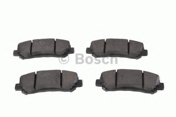 BOSCH - 0 986 494 244 - Комплект тормозных колодок, дисковый тормоз (Тормозная система)